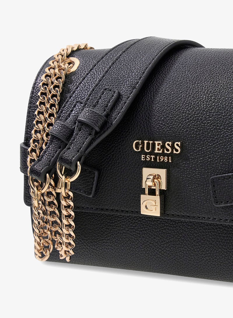 GUESS Yesba Convertible Flap Over Crossbody Bag - Image 3